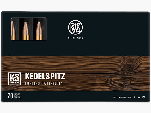 RWS 7x65 R KS 123gr. - 20 pz
