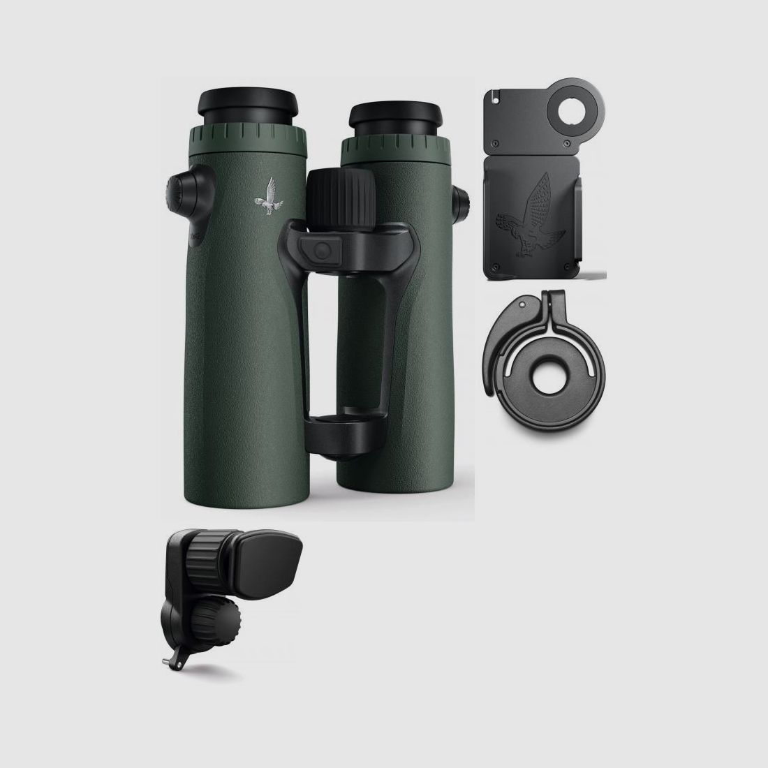 SWAROVSKI OPTIK Swarovski Fernglas EL Range 10x42 TA mit FRR 42 Basispaket Ansitzjagd
