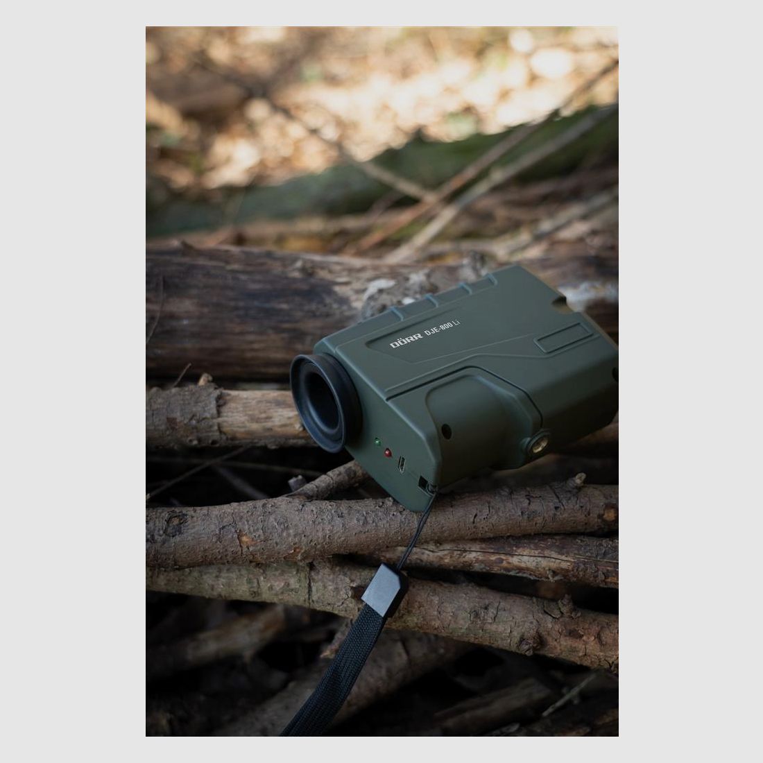 DÖRR 900422 Jagd Laser Entfernungsmesser DJE-800Li bis zu 800 m grün