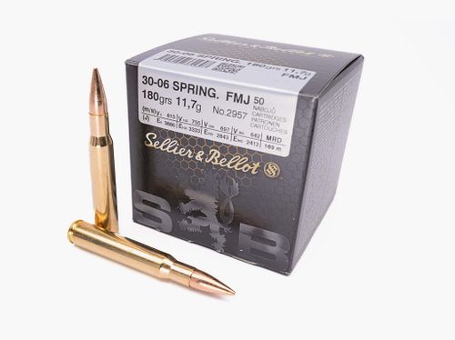 SELLIER & BELLOT .30-06 Spr. Vollmantel 11,7g/180grs.