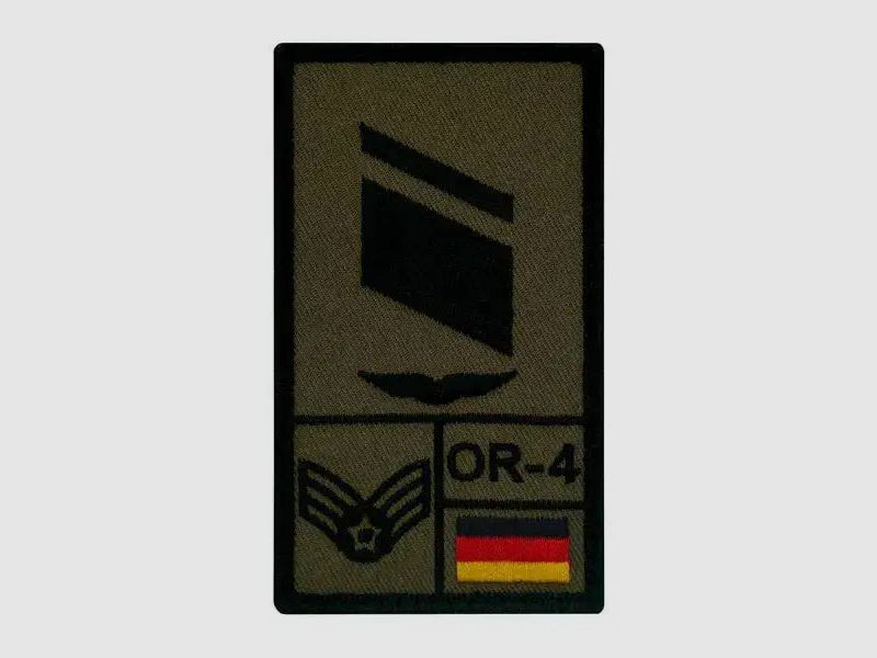 Café Viereck Rang Patch Stabskorporal Luftwaffe