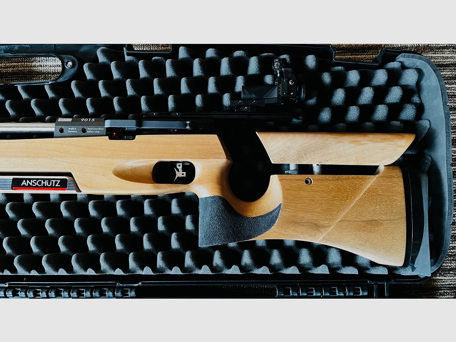 Air rifle Anschütz 9015 support