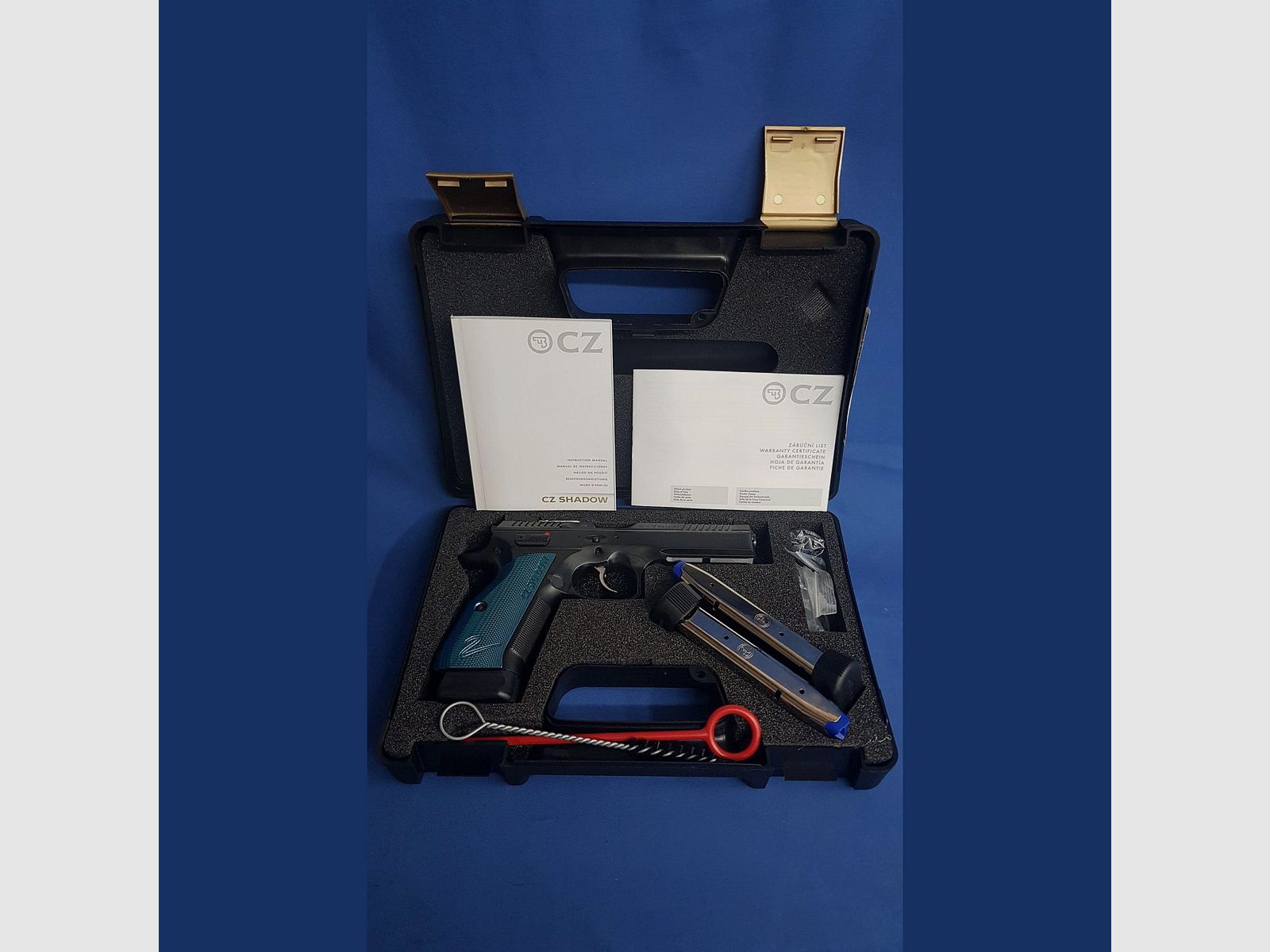 CZ75 Shadow 2 BP Blue, Kal.9x19mm, Bild 4 von 4