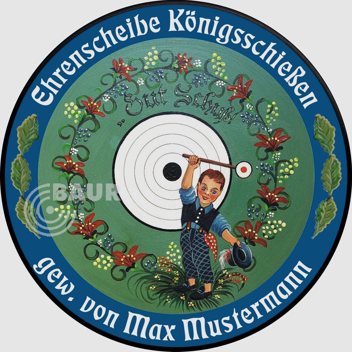 Schützenscheibe ECO-LINE Motiv 005, Bild 3 von 6
