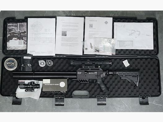 Fx dreamline Cal. 7,62mm Tactical mit Klappschaft 