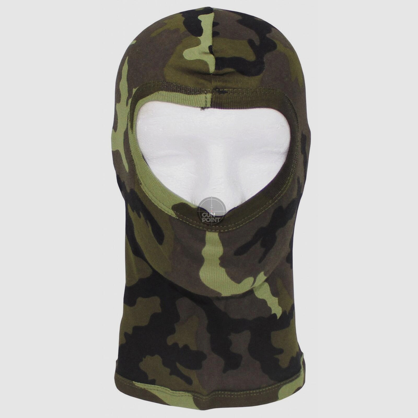 Balaclava, 1-Loch, dnn,M 95 CZ tarn, 100 % Baumwolle