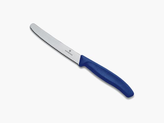 VIKTORINOX SWISSCLASSIC TOMATENMESSER 11CM BLAU