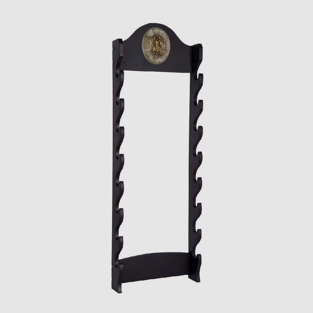 Wandhalter fr 8 Samurai Schwerter Schwertstnder Schwerthalter
