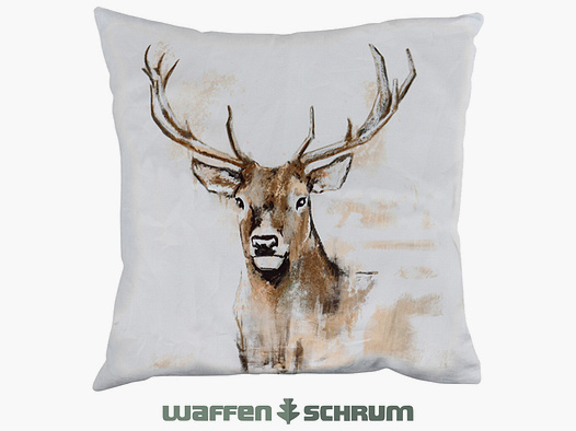 AKAH Kissenbezug Hirsch 40x40 cm