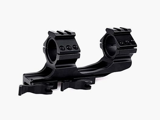 MONTURA DE TELESCOPIO/ BLOQUE ZEITWISE 30/25,4 mm con cierre rápido y riel superior (NUEVO)