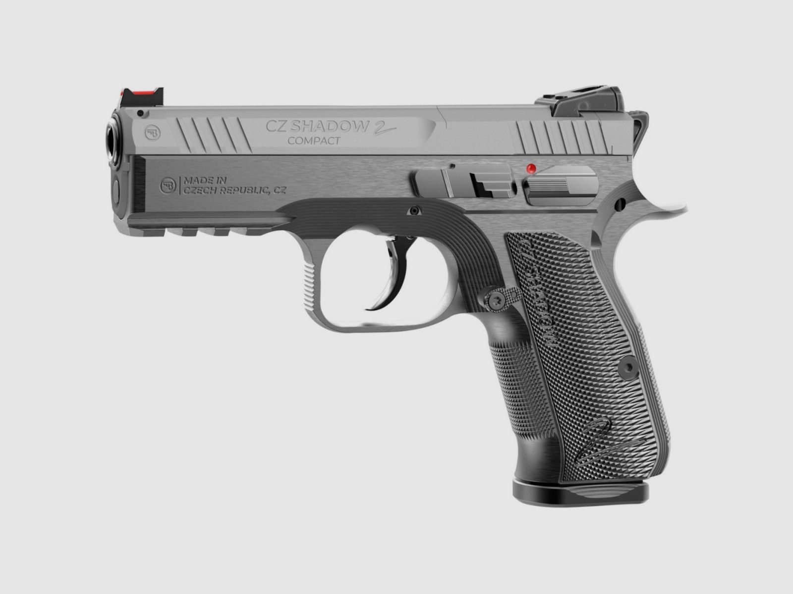 CZ Shadow 2 Compact Industrial Silver, zdjęcie 1 z 5