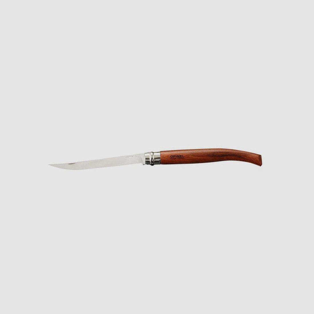 Taschenmesser Opinel No15 Slim Line Stahl 12C27 KlingenlĂ¤nge 14,5 cm Padouk Griff (P18)