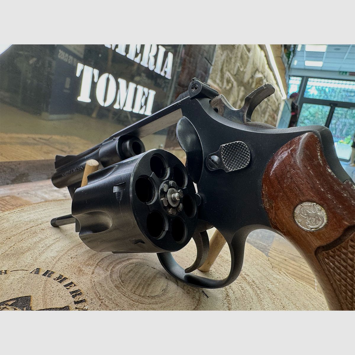 GEBRAUCHT – REVOLVER – SMITH & WESSON MOD. 28-2 HIGHWAY PATROLMAN 4" Kal. 357 Mag., Bild 3 von 7