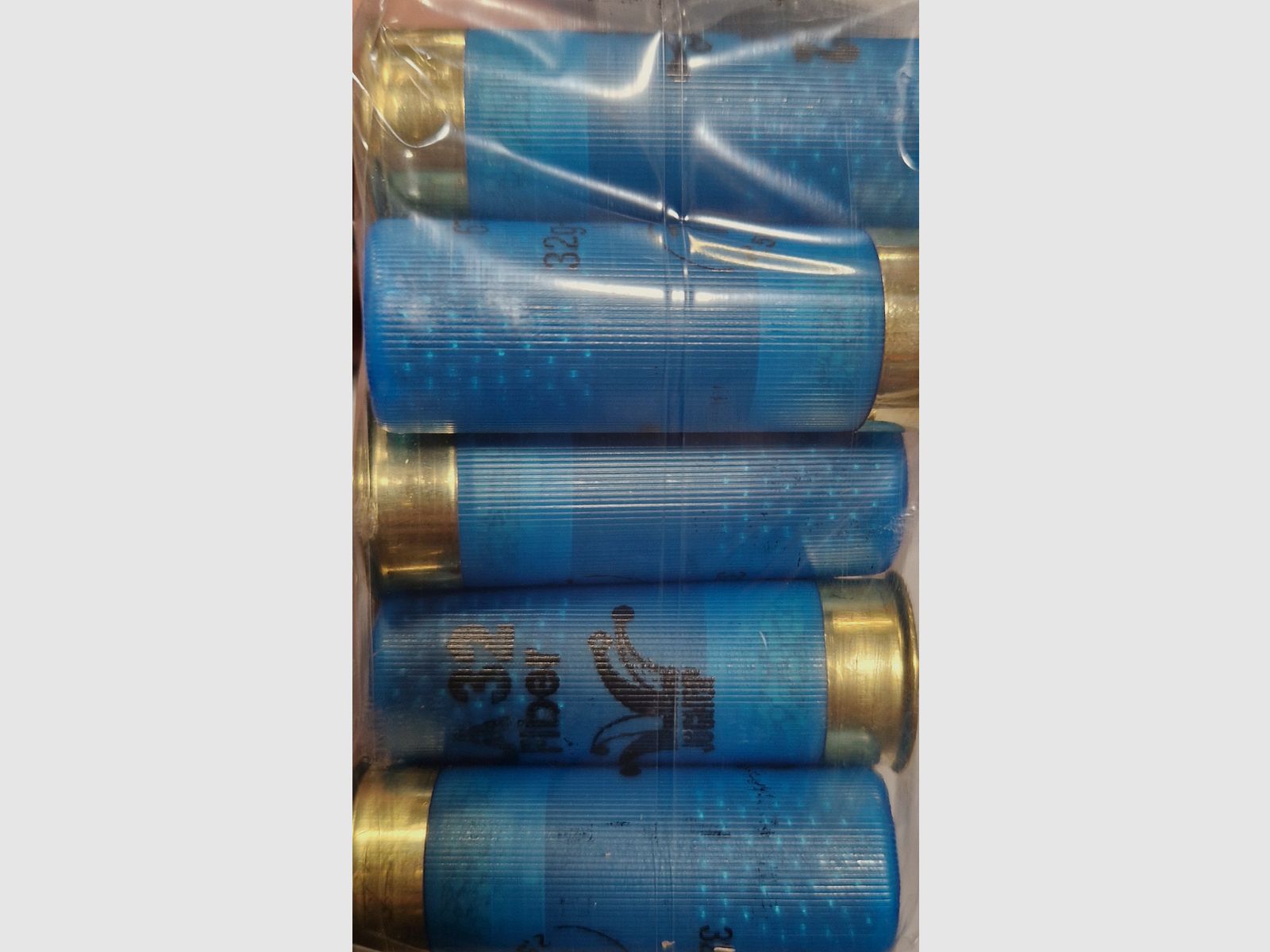 JOKER – Packung mit 25 Patronen LA 32 – BG – 12/67 – TRANSPARENTE BLAU – Bleischrot Nr. 7, Bild 2 von 2