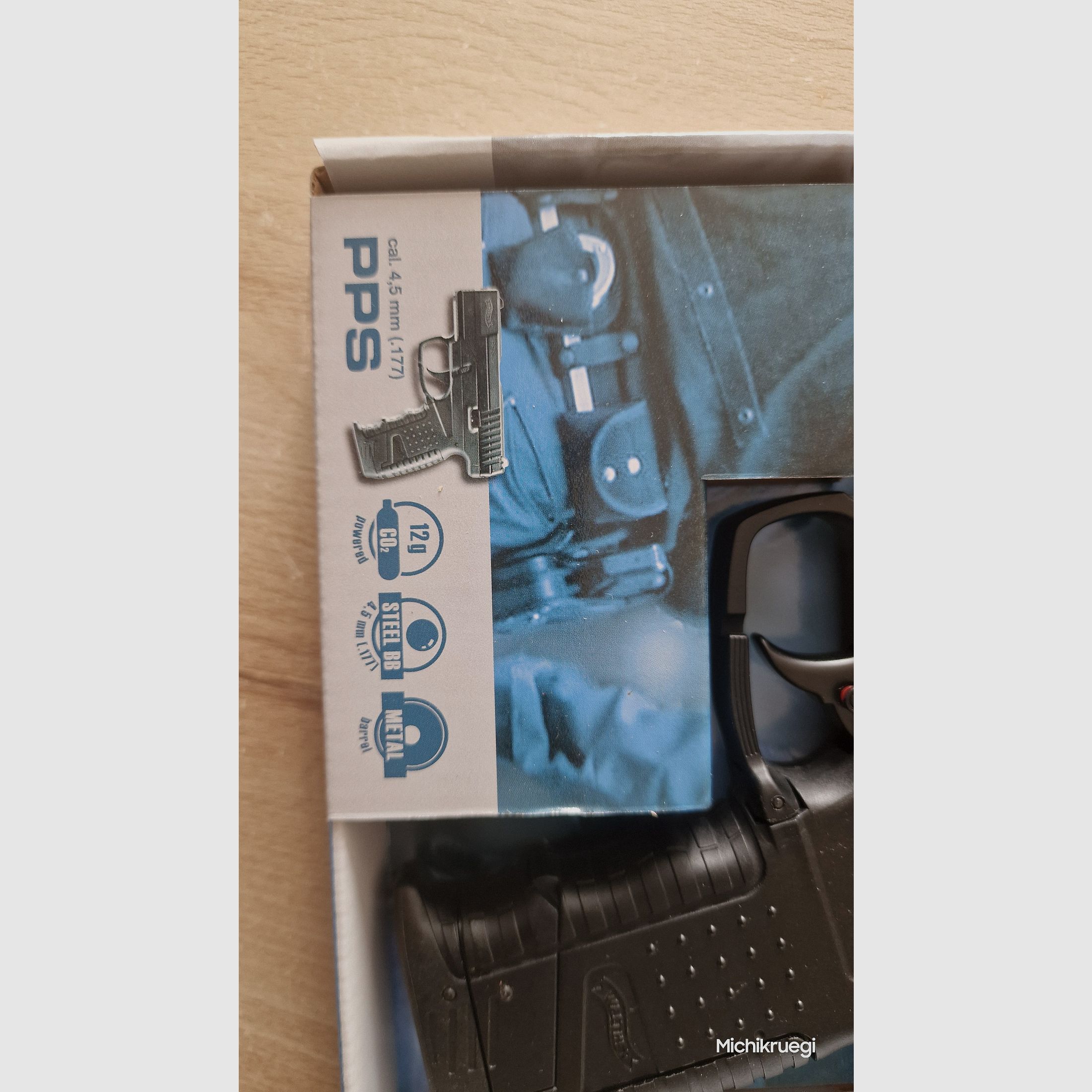 Walther PPS , Co2 , 4,5mm BB
