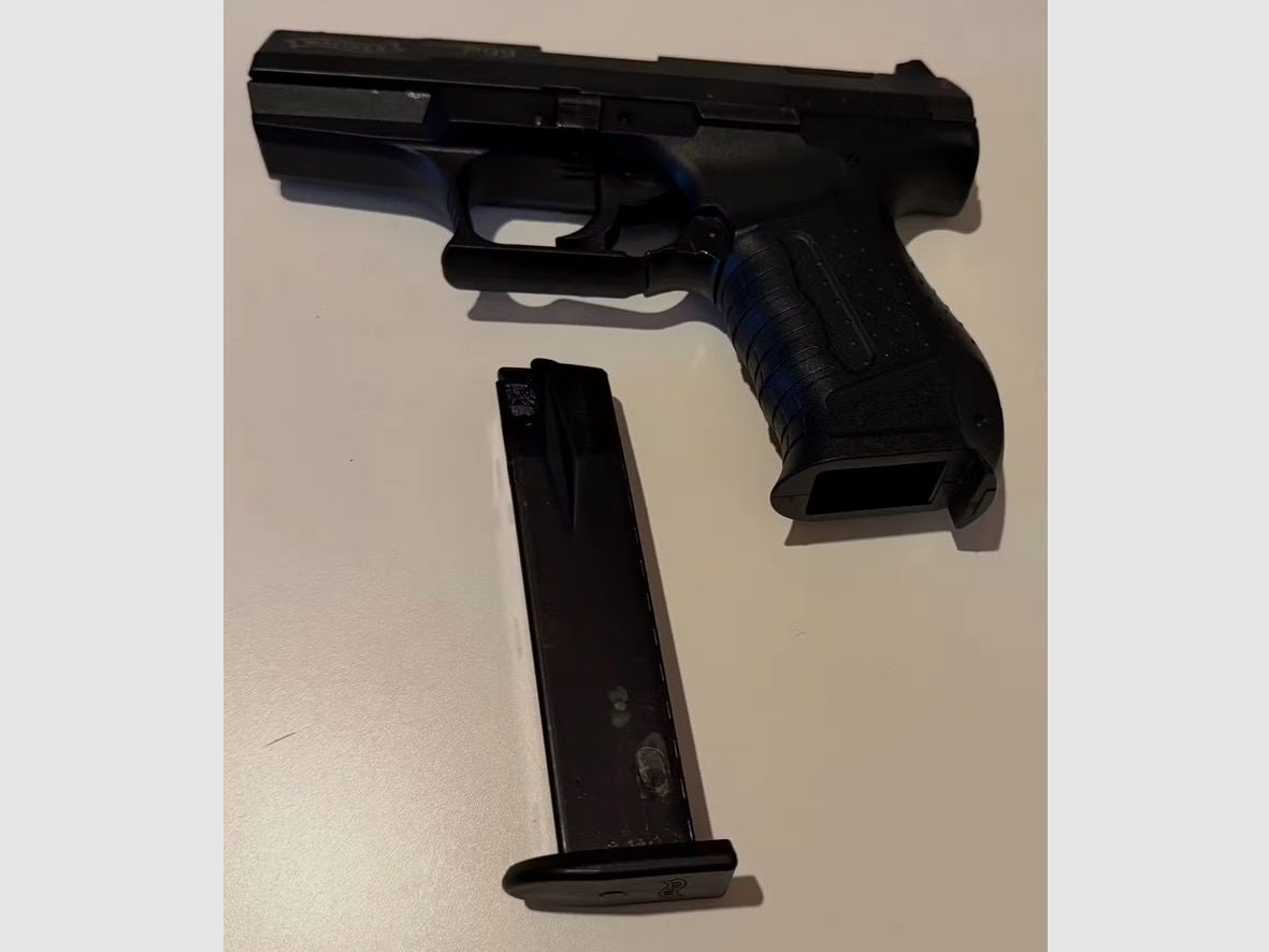 Walther P99 pistola de fogueo 9mm P.A.K. negra