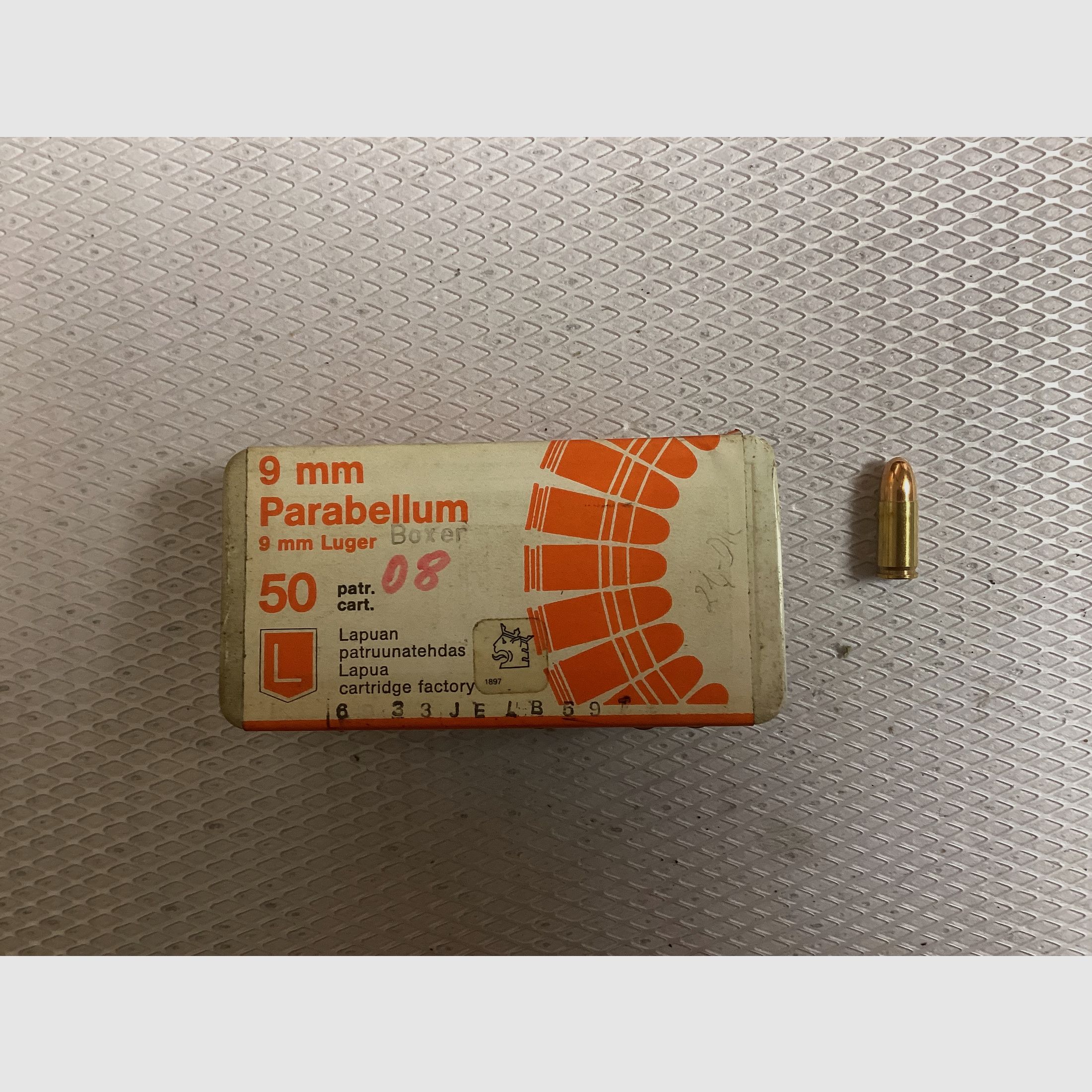 50 Original Para 9mm in Originalverpackung