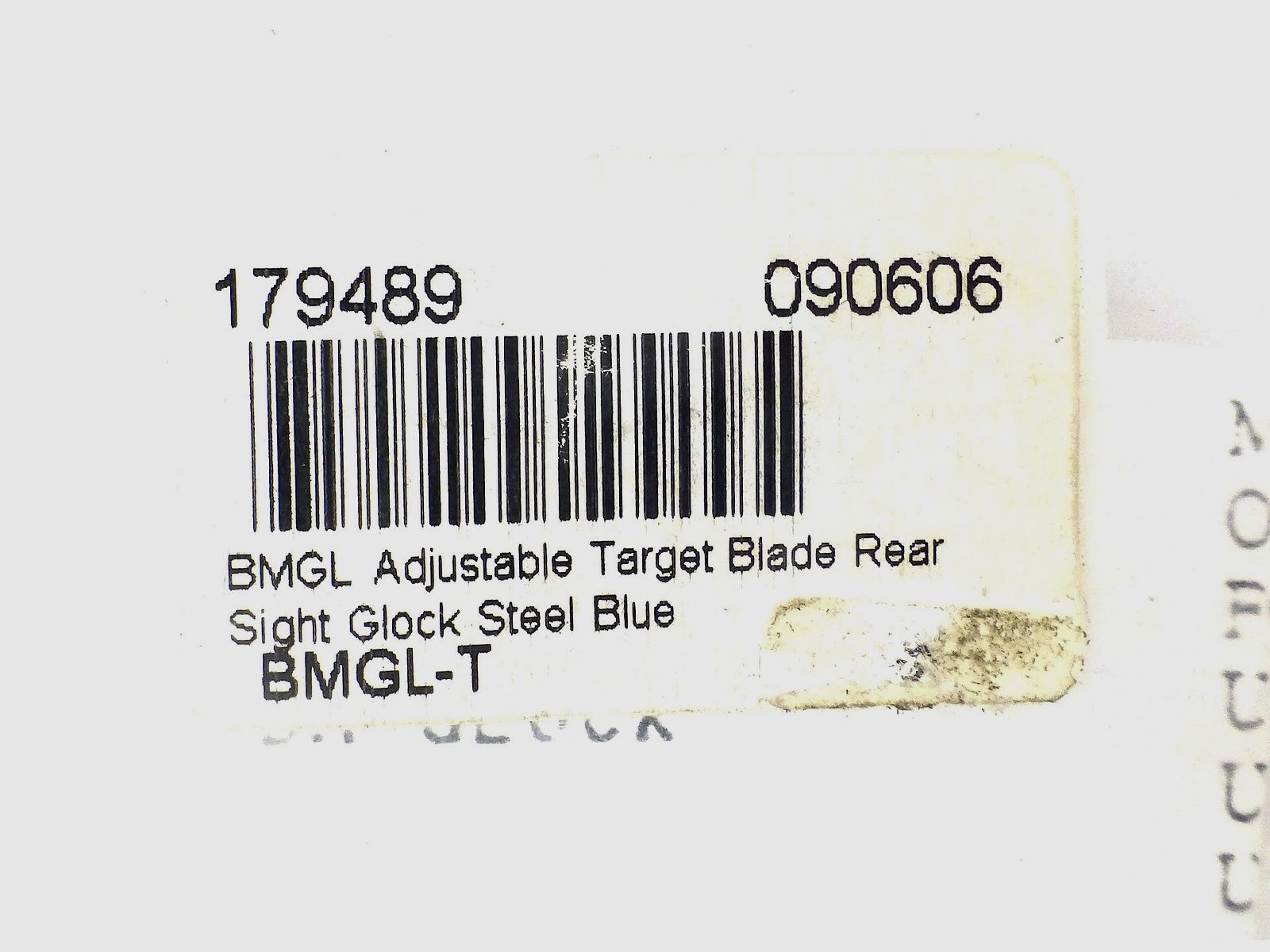 Mirino BO-MAR BMGL per Glock + Mirino anteriore, immagine 2 di 5