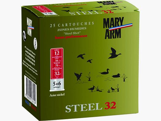 SUPER STEEL 32 12/70 – Bourre Jupe – 32g – Acier Nickelé