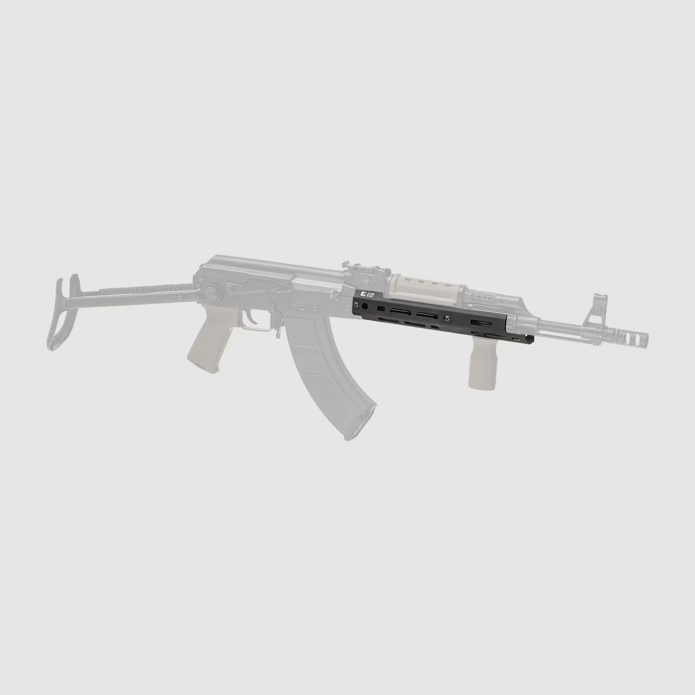 Clawgear – AK47 Medium Slick Handguard M-LOK, Bild 4 von 5