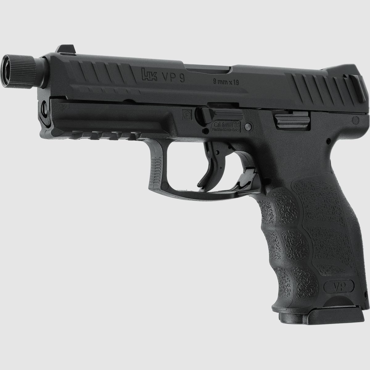 H&K VP9 Versión Táctica de Metal GBB Airsoft Negra -F-