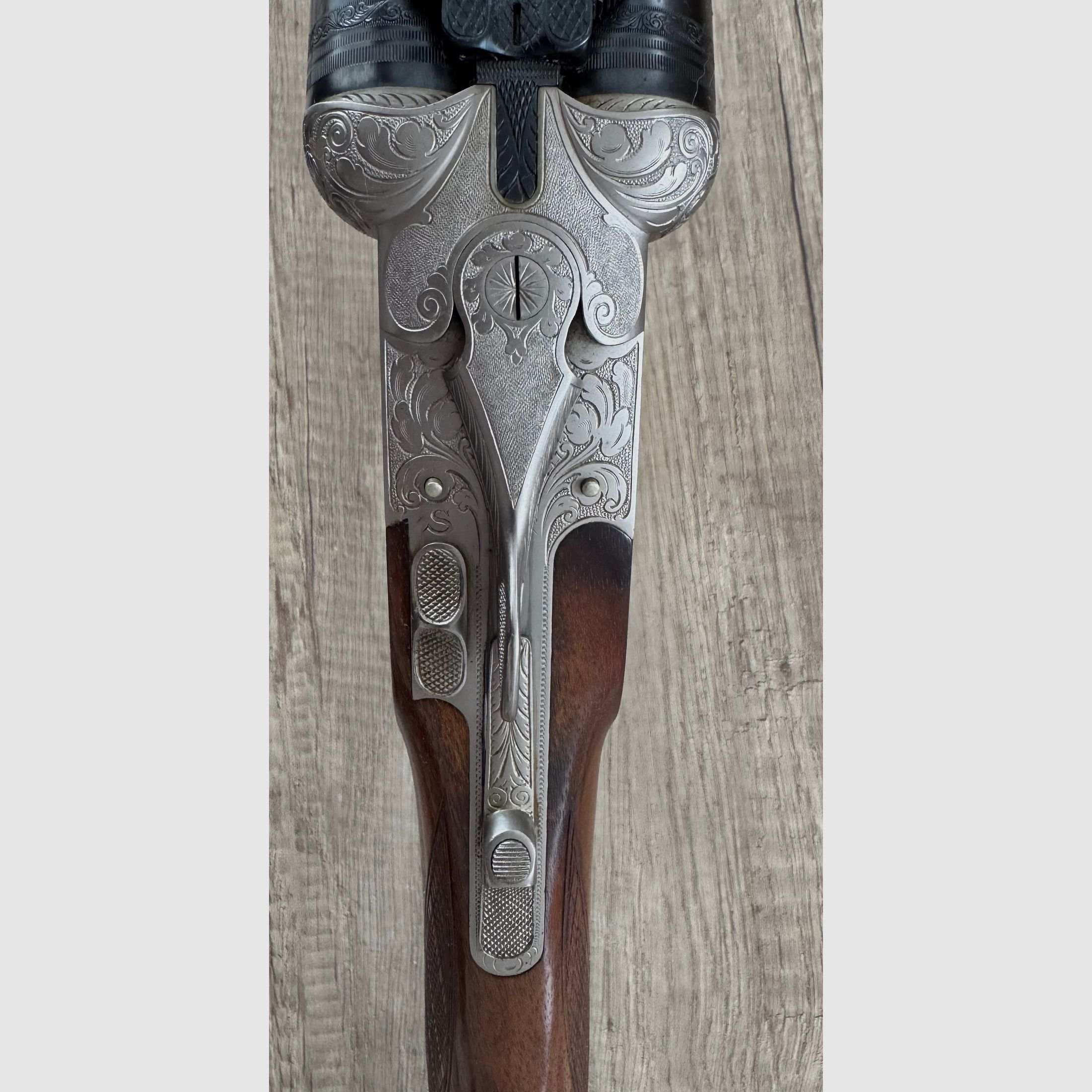 Krieghoff Neptun Drilling 12/70 – .30-06 Springfield – incisione a mano elaborata