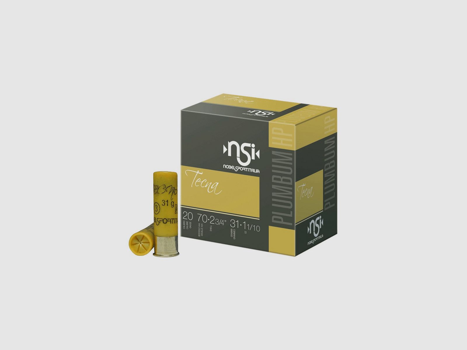 Cartucce Nobel Tecna HP 3 cal. 20/70 31 g piombo 3