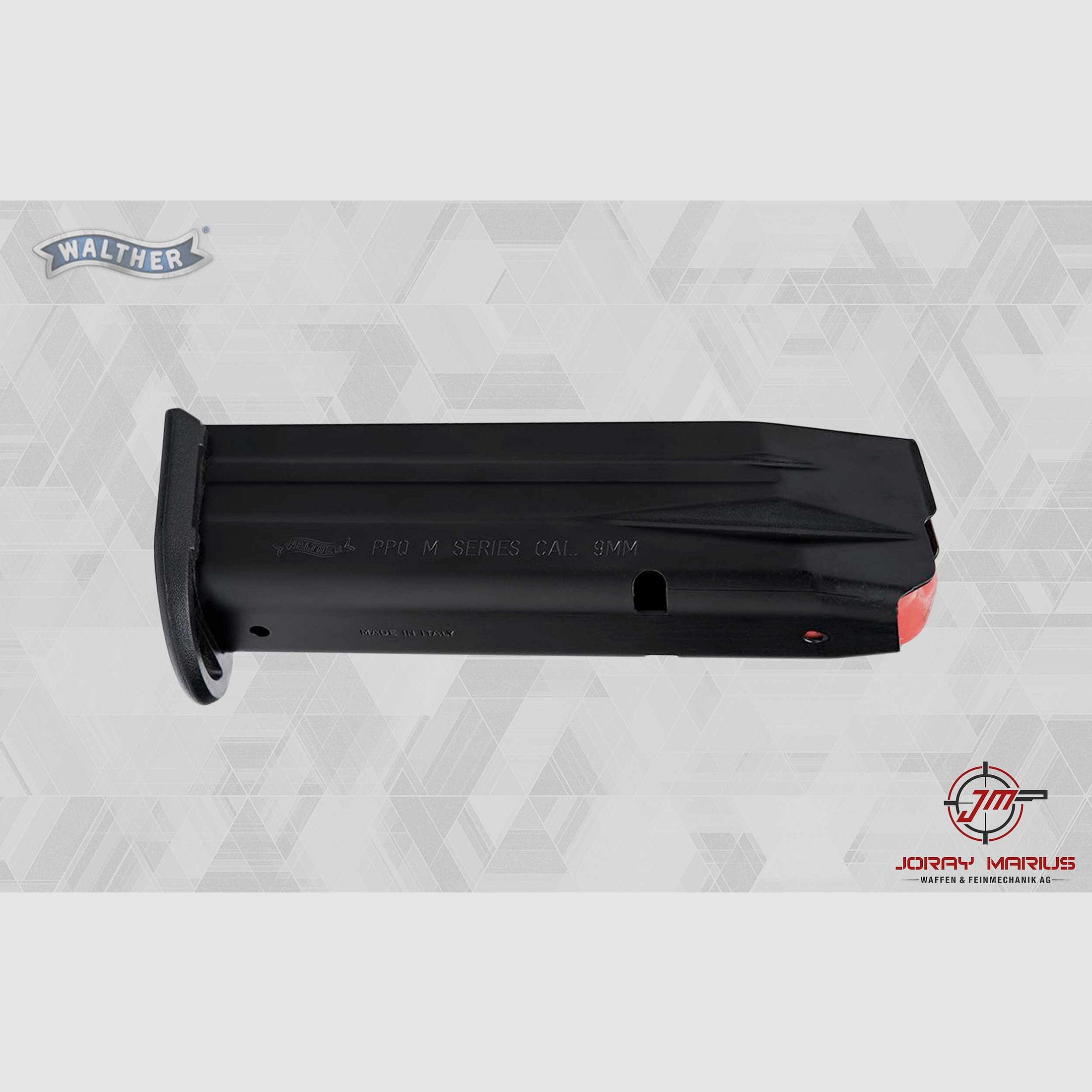 Walther PPQ M / PDP Compact Magazin 9mm Para, 15-Schuss