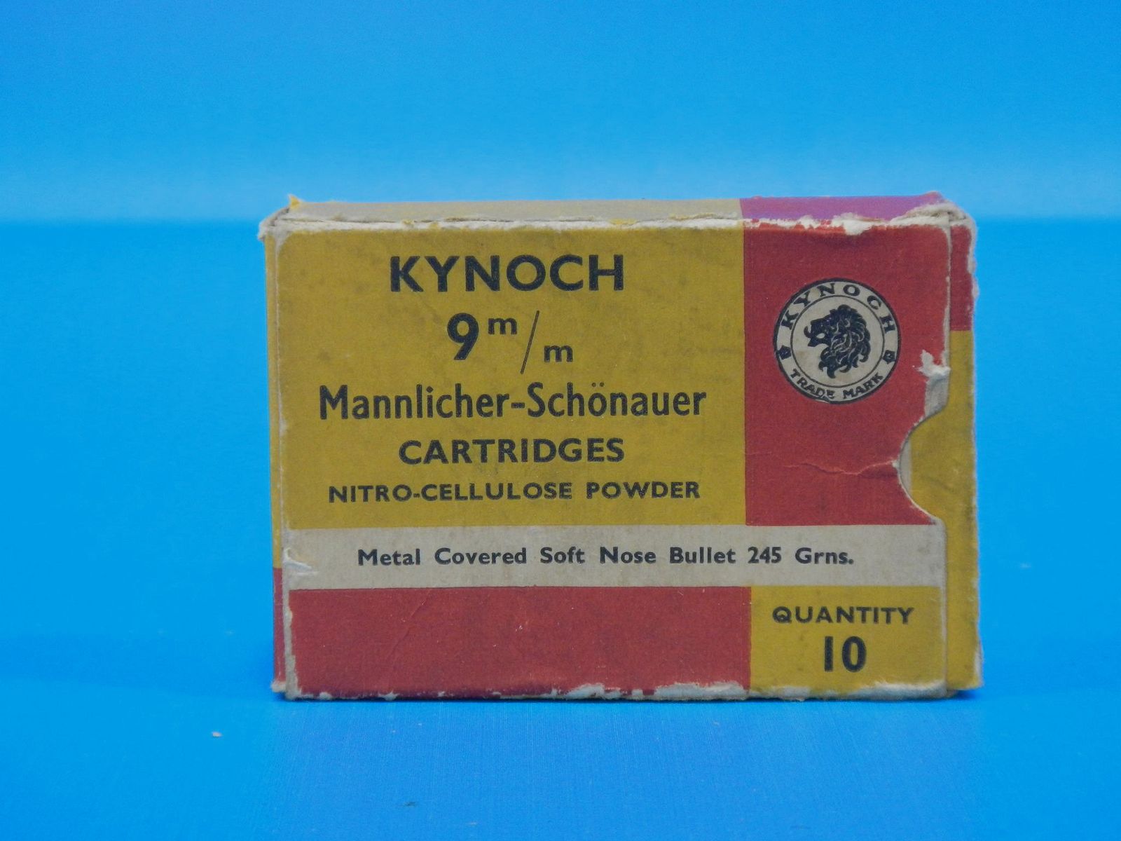 MUNITIE KYNOCH CAL.9MM Mannlicher–Schönauer