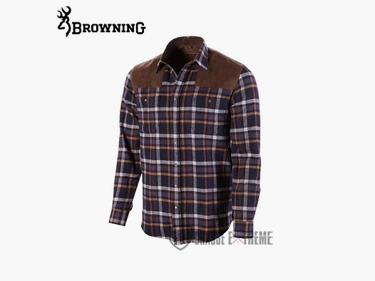 Chemise BROWNING Francis Blau 2XL