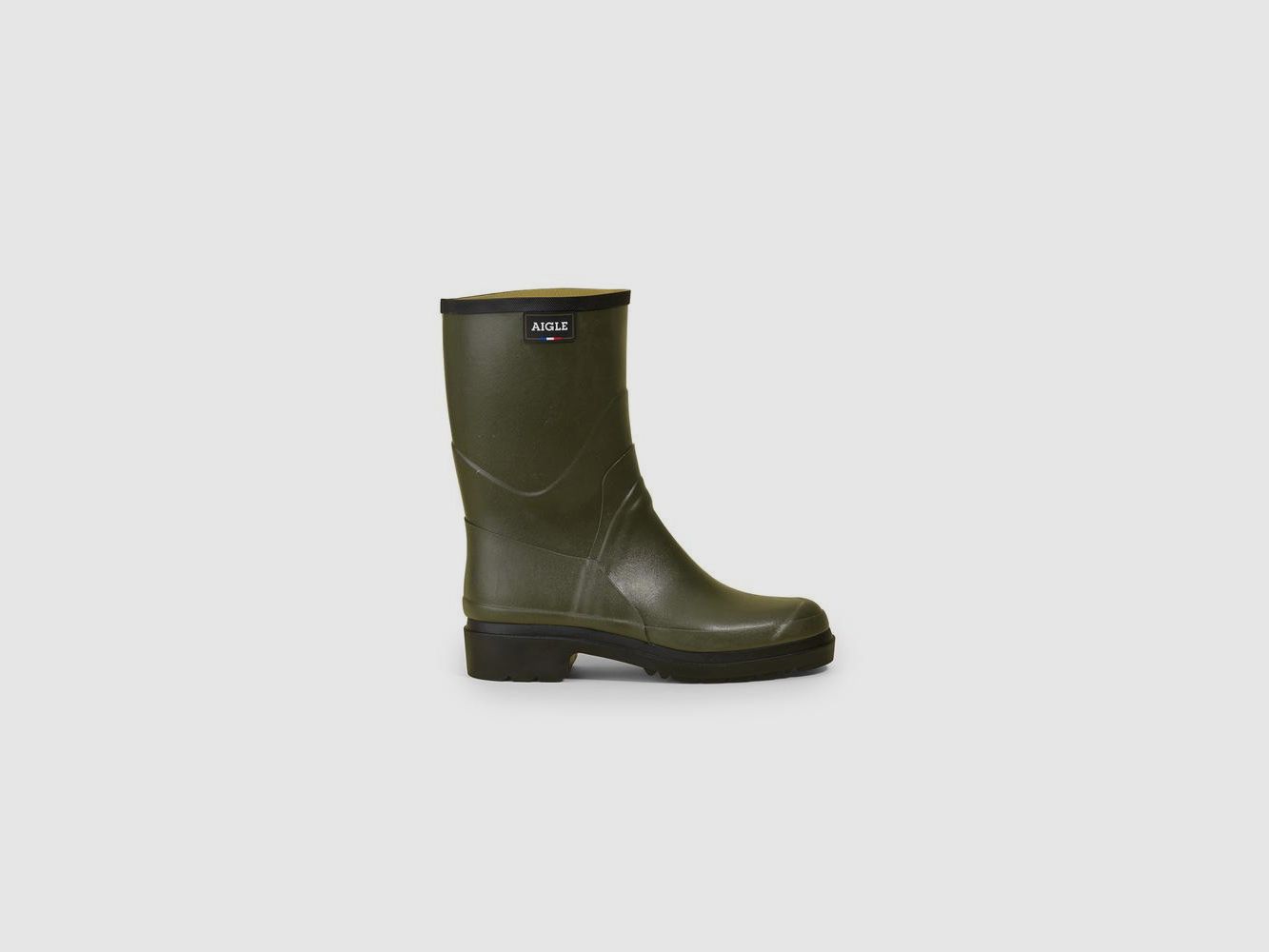 Aigle Bison 2 Kaki Stiefel - Widerstandsfähiges Leder - Rutschfeste Sohle - Langanhaltender Komfort und Schutz, Bild 1 von 5