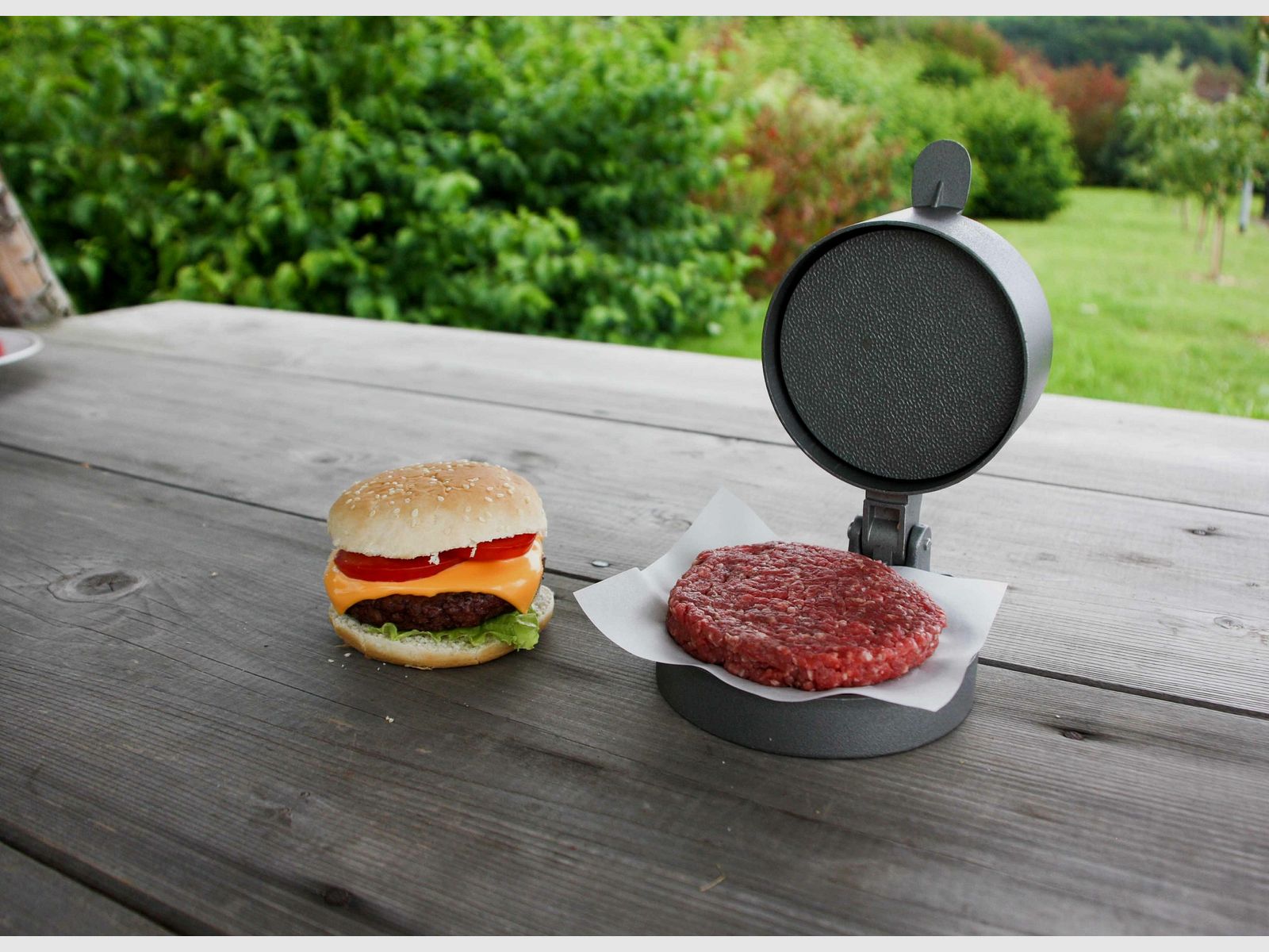 Weston Hamburgerpresse, Bild 5 von 7