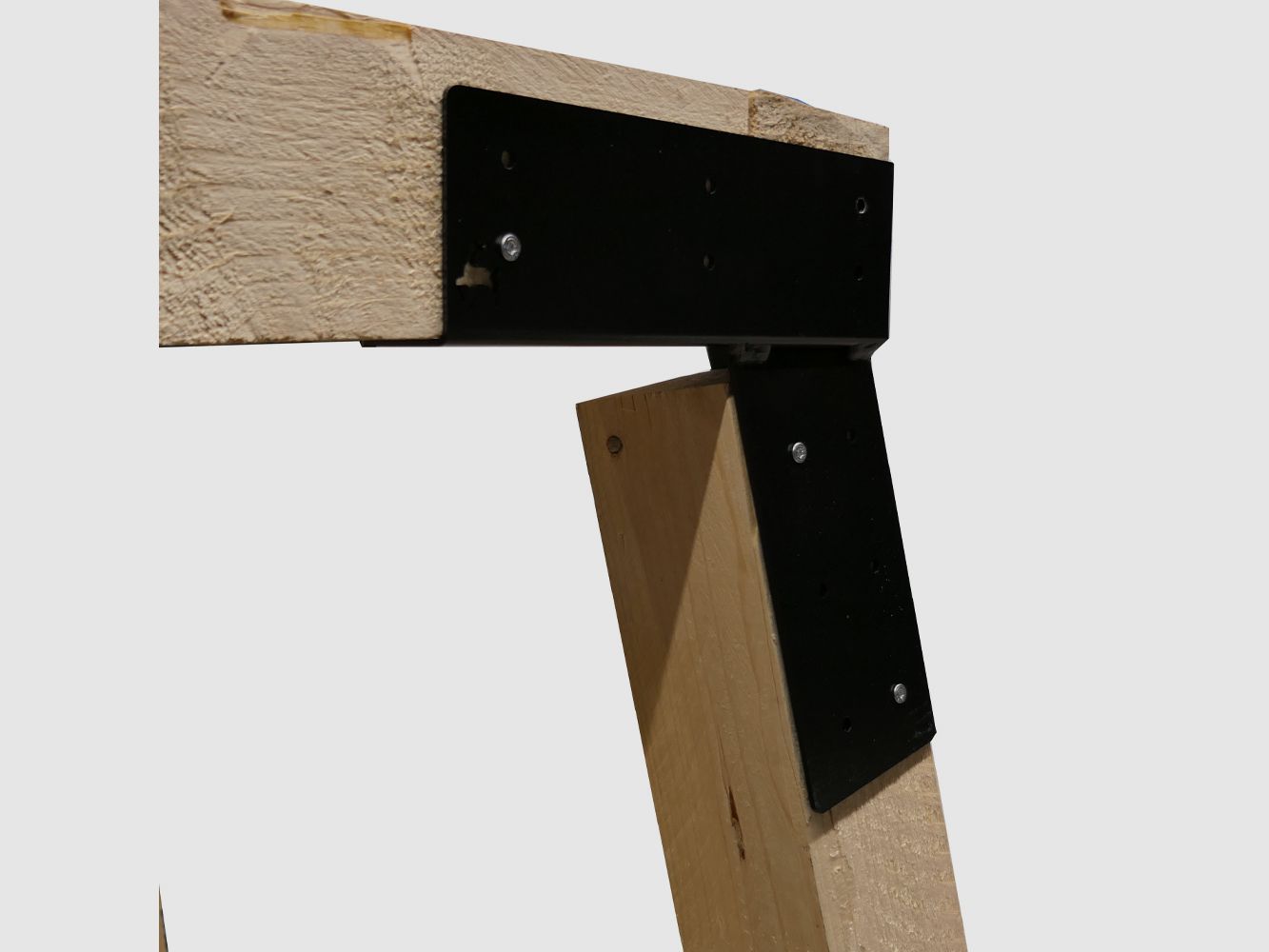 Hochwertige Kanzelecke aus Stahl 4er Set KTL beschichtet EXTREM ROBUST UND HALTBAR