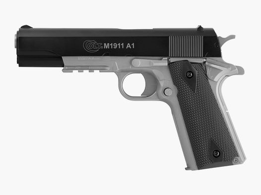 Colt M1911A1 H.P.A. Bicolor 6mm - Airsoft spring pressure < 0.5 Joule