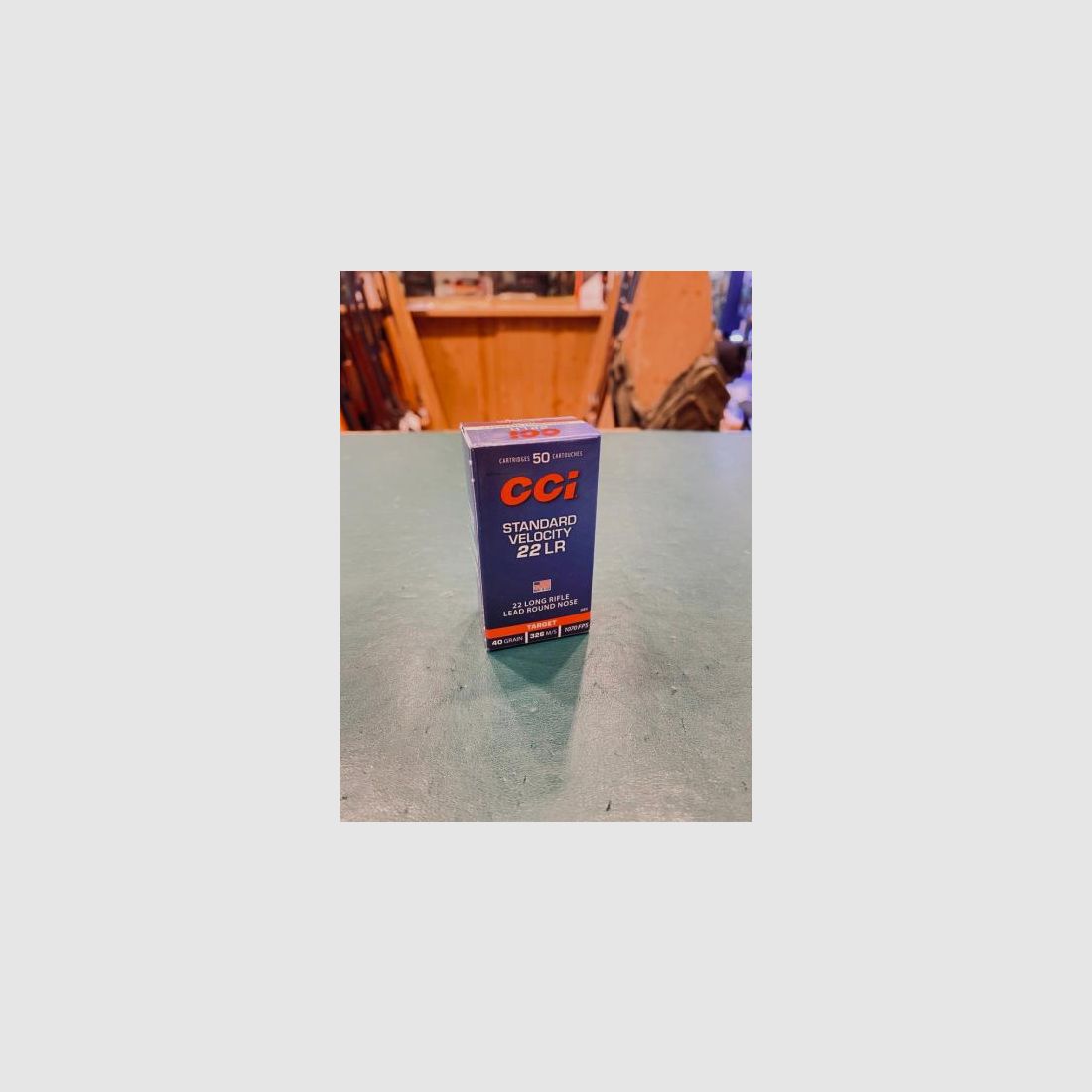 CCI Standard .22lr Velocidad 40grs.