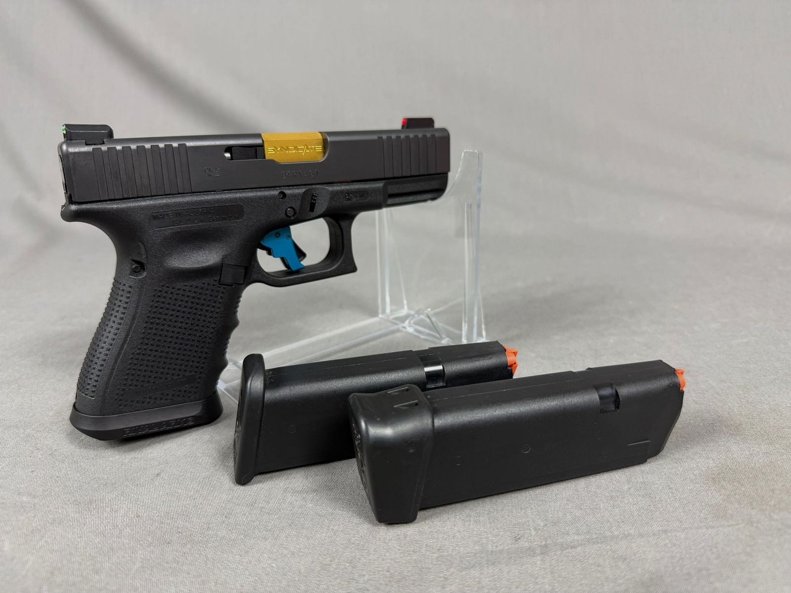 Glock 19 Gen 4  FS mit Syndicate 919 Lauf in 9mm Luger