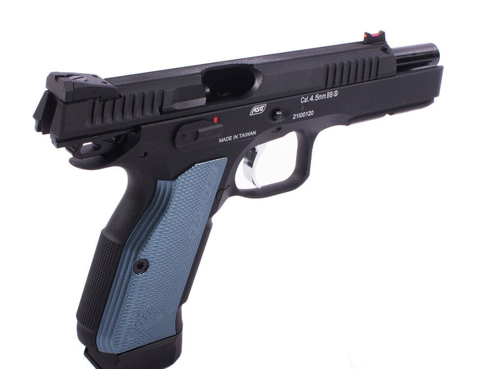 ASG CZ Shadow 2 Co2 Pistole GBB 4,5mm BB schwarz blau