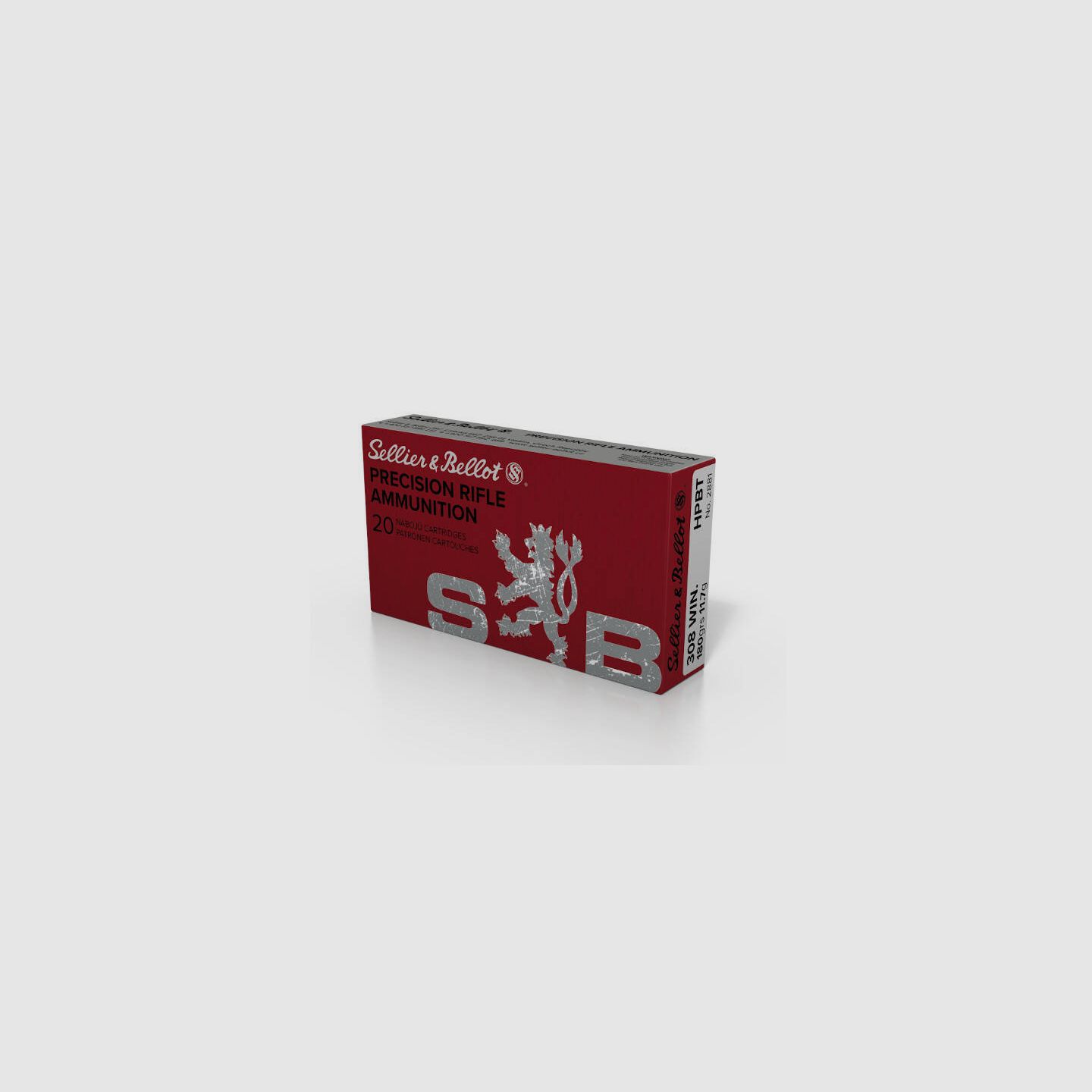 S&B .308 Win HPBT (OTM) ammunition 11.7 g