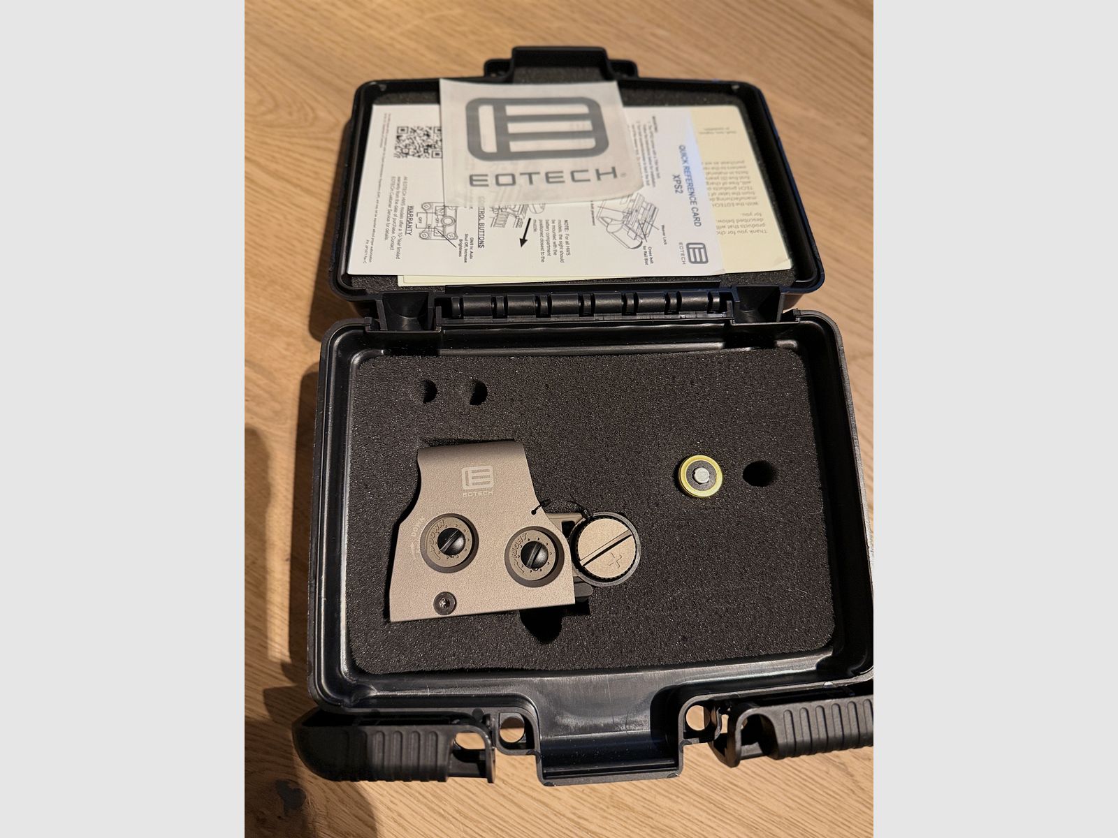 EOTECH XPS2-0 HWS + Unity Tactical Riser FDE