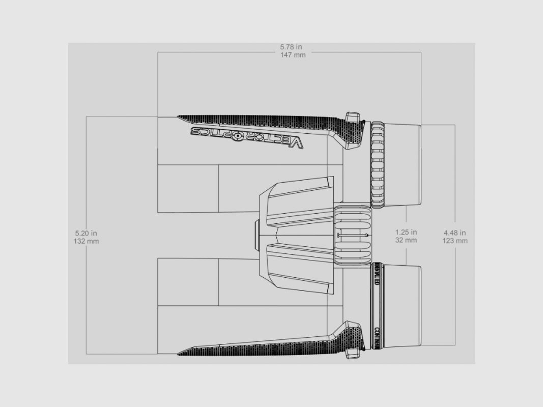 Continental 8x42 ED Green OD VECTOR, imagen 10 de 10