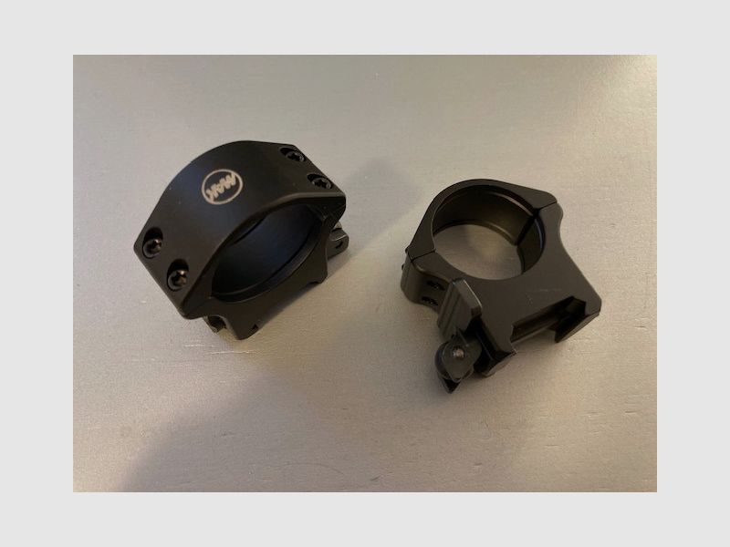 MAKuick 3 / MAK Kuick 3 Picatinny Ringe - ca. 10 mm Höhe - 30 mm Durchmesser - wie neu