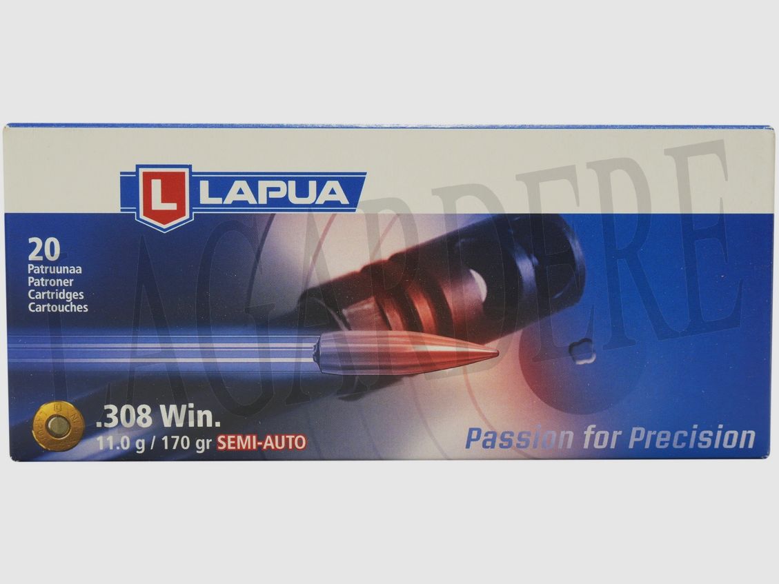 LAPUA SPECIAL SEMI-AUTO (PATRONEN MET KOGEL)