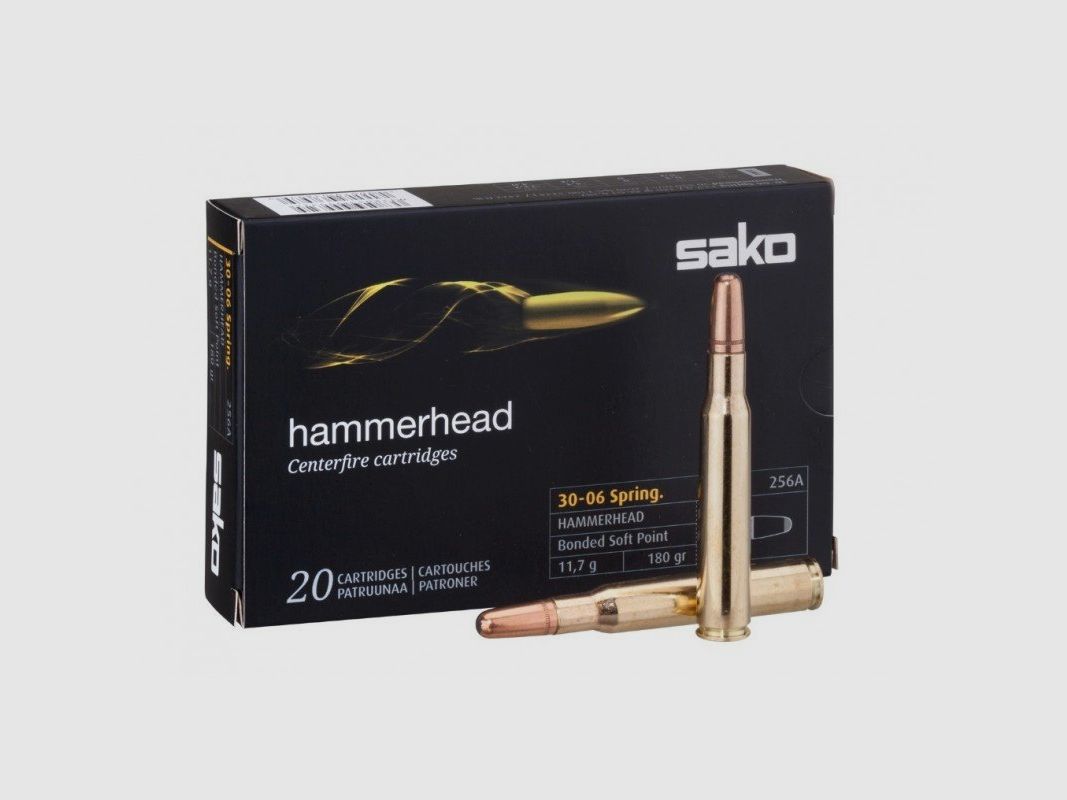 Sako 30-06 Sprg. Hammerhead 180grs, Bild 1 von 2