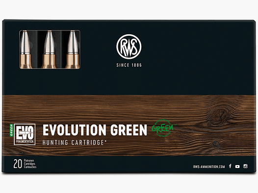 RWS .300 Win. Mag. Evo Green 136gr. -20 pz