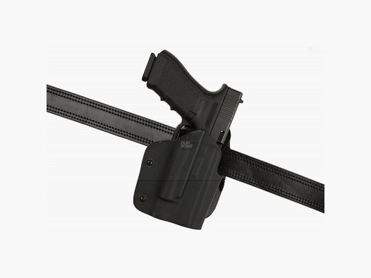 Frontline Open Top Kydex Holster fr Glock 17 M3 / M6 Paddle-Schwarz