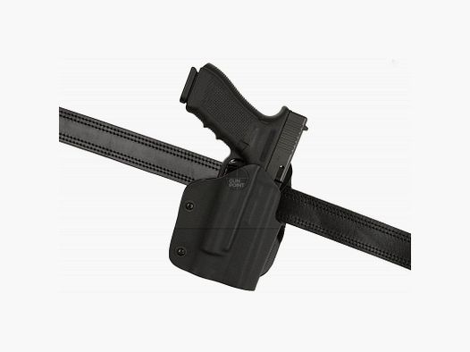 Frontline Open Top Kydex Holster fr Glock 17 M3 / M6 Paddle-Schwarz