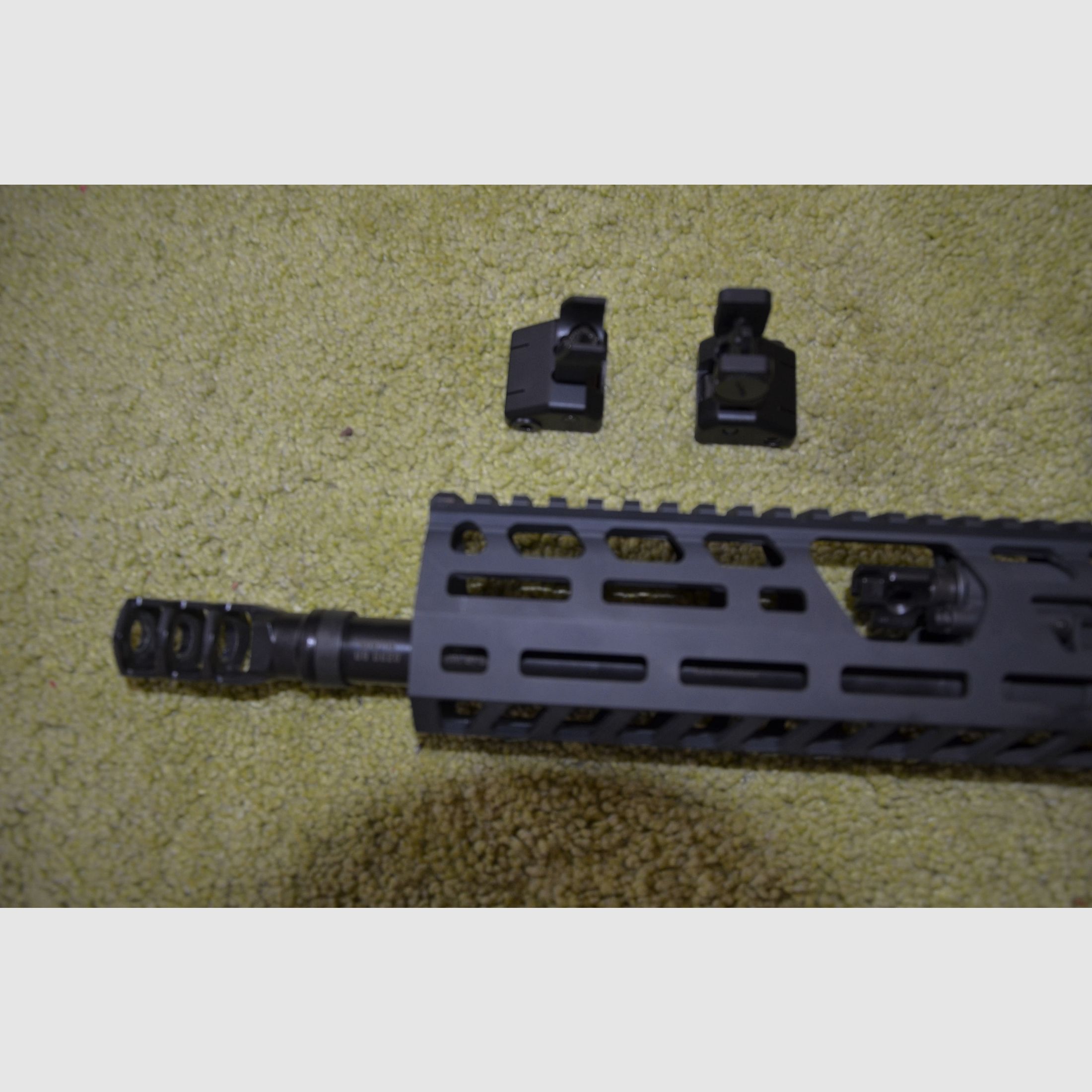 Sig Sauer 716 G2 Patrol with Geissele trigger and Magpul STR stock