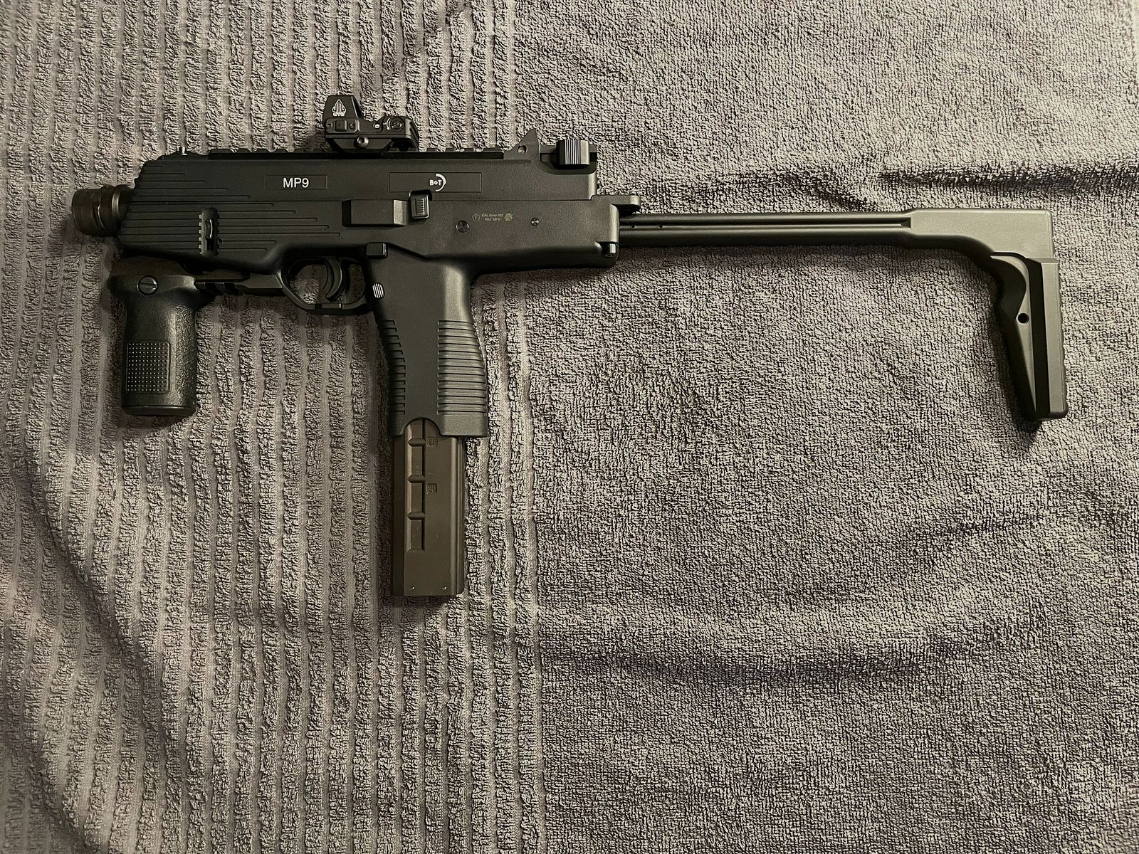 KWA B&T MP9A3 GBB 6mm 1.1 Joule