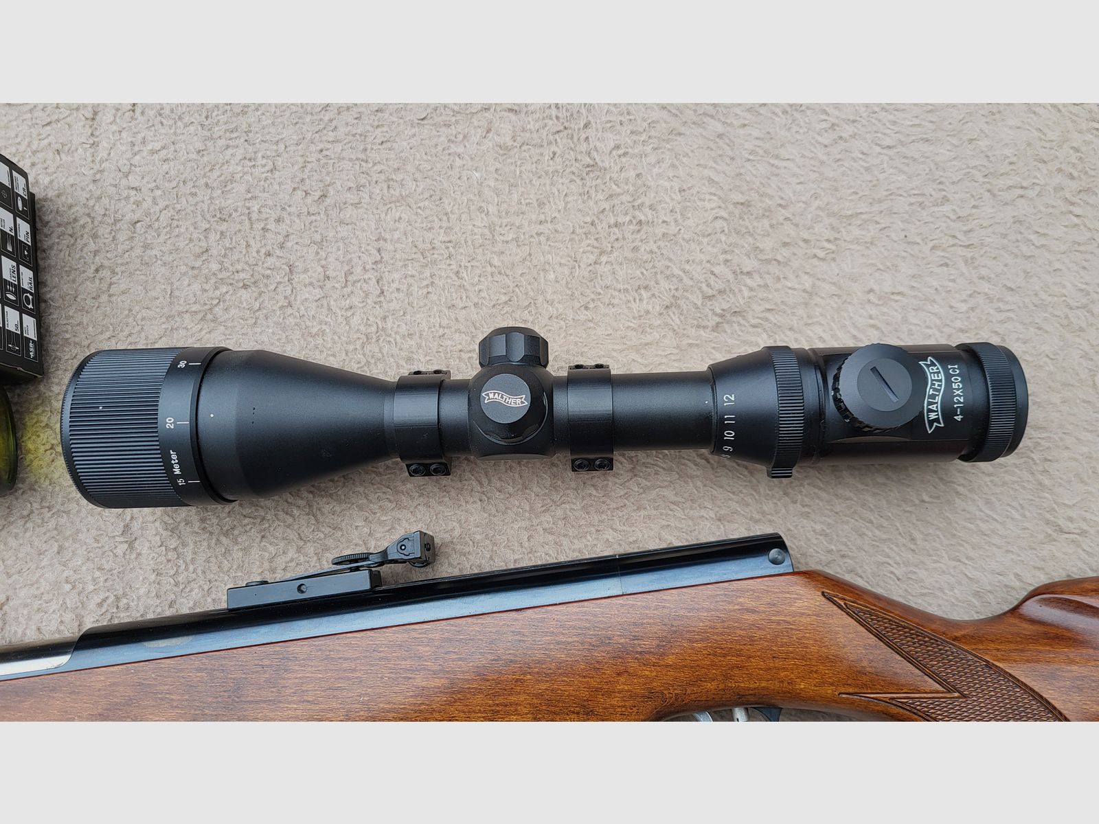  Luftgewehr HW 77 mit Zielfernglas 