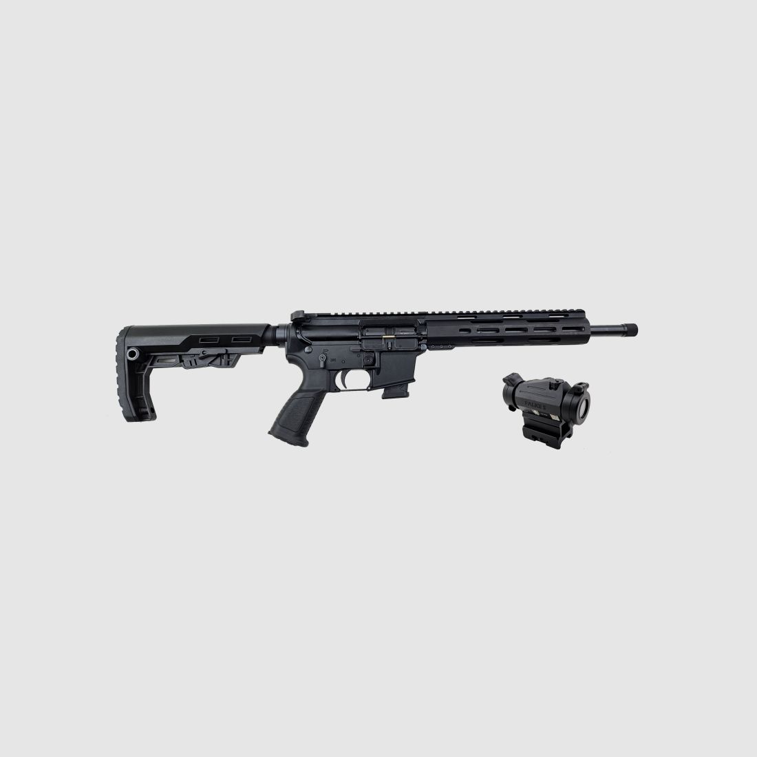 MESSERSCHMITT AR15-9S 9MM PCC 12,5" M14X1 FALKE S SET, Bild 1 von 5